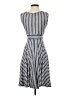 Max Studio Stripes Gray Cocktail Dress Size XS - photo 2