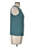 Halogen Teal Sleeveless T-Shirt Size L - photo 4