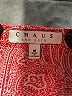 Chaus 100% Polyester Red Sleeveless Blouse Size M - photo 4
