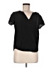Joie 100% Silk Black Short Sleeve Silk Top Size M (estimated) - photo 1