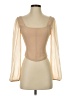 Wilfred 100% Recycled Polyester Tan 3/4 Sleeve Blouse Size XS - photo 1