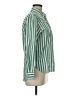J.Crew 100% Cotton Stripes Green 3/4 Sleeve Button-Down Shirt Size 6 - photo 4