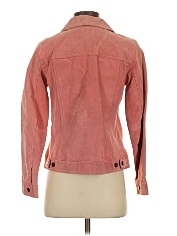 Charter Club Leather Jacket (view 2)