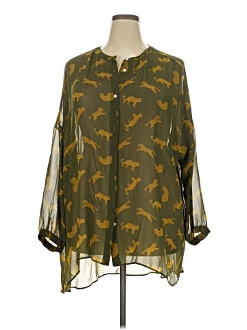 Cato 3/4 Sleeve Blouse (view 1)