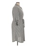 Mlle Gabrielle Gray Casual Dress Size 1X - photo 4