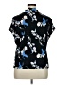 Nine West Black Short Sleeve Blouse Size 0X - photo 2
