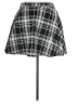 Hot Topic Plaid Black Casual Skirt Size XL - photo 2