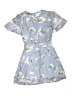 Missguided 100% Polyester Floral Blue Casual Dress Size 2 - photo 2