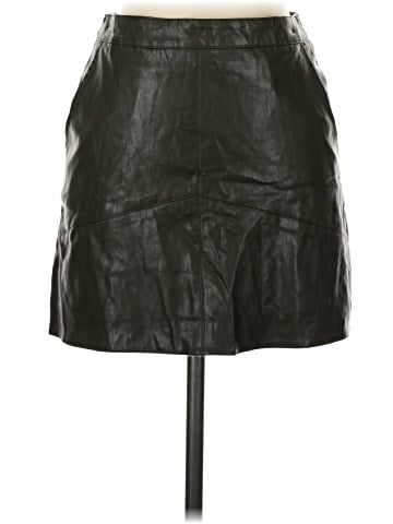 Jun & Ivy Faux Leather Skirt (view 1)