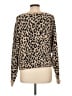 Jessica Simpson Animal Print Tan Pullover Sweater Size L - photo 2