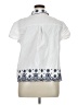 Design History 100% Cotton White Short Sleeve Blouse Size 1X - photo 2
