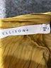 Ellison 100% Polyester Gold Short Sleeve Blouse Size S - photo 7