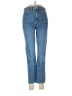 Topshop Hearts Blue Jeans Size 28 waist - photo 1