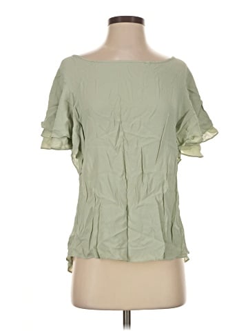 Ann Taylor Short Sleeve Blouse (view 1)