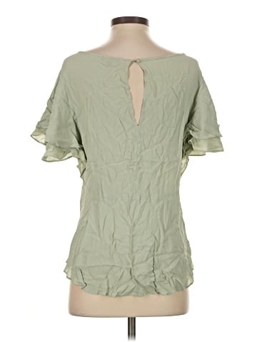 Ann Taylor Short Sleeve Blouse (view 2)
