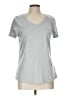 Danskin Silver Short Sleeve T-Shirt Size L - photo 1