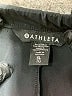 Athleta 100% Polyester Solid Black Athletic Shorts Size XL - photo 3