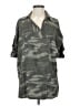 Express 100% Lyocell Green Jacket Size S - photo 1