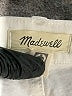 Madewell White Casual Pants Size 18 - photo 4
