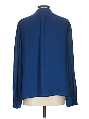 White House Black Market Long Sleeve Blouse (view 2)