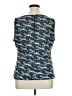 Jete Teal Sleeveless Top Size 1X - photo 2