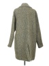 Zara Basic Tweed Green Coat Size S - photo 2