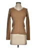 Classiques Entier Solid Tan Silk Cardigan Size XS - photo 1
