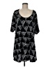 Lularoe Graphic Black Casual Dress Size M - photo 1
