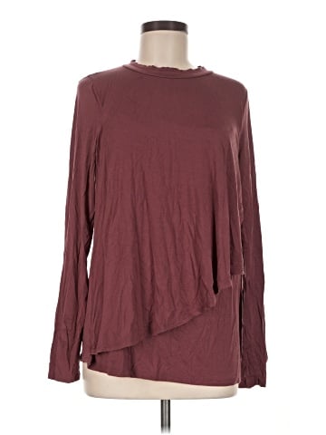 Pink Blush Long Sleeve T-Shirt (view 1)