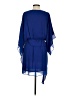 BCBGMAXAZRIA 100% Polyester Solid Blue Casual Dress Size S - photo 2