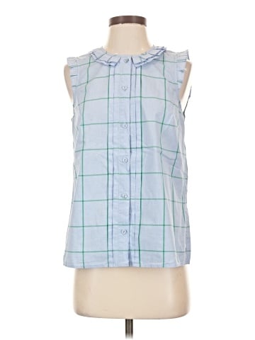 J.Crew Sleeveless Button-Down Shirt (view 1)