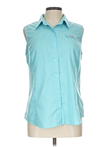 Columbia Sleeveless Button-Down Shirt (view 1)