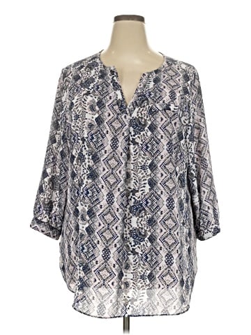 Sami & JO 3/4 Sleeve Blouse (view 1)