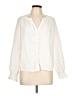 Gap Ivory Long Sleeve Blouse Size L - photo 1