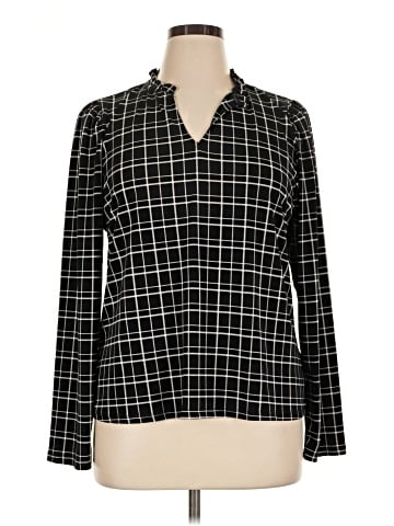 CeCe Long Sleeve Blouse (view 1)
