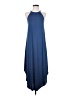 Double Zero Solid Blue Casual Dress Size S - photo 1