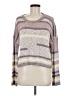 Mystree Stripes Purple Pullover Sweater Size M - photo 1