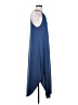 Double Zero Solid Blue Casual Dress Size S - photo 4