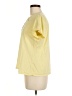 Classic Elements 100% Cotton Yellow Short Sleeve Top Size M - photo 5