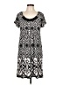 ECI Graphic Gray Casual Dress Size 12 - photo 1