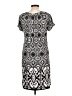 ECI Graphic Gray Casual Dress Size 12 - photo 2