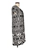 ECI Graphic Gray Casual Dress Size 12 - photo 4