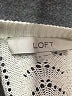 Ann Taylor LOFT 100% Cotton Ivory Pullover Sweater Size XL - photo 7
