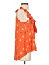 Maeve 100% Polyester Orange Sleeveless Blouse Size 2 - photo 4