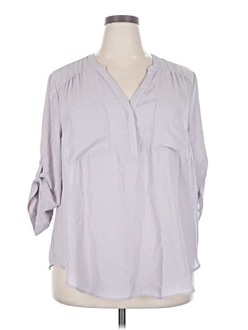 Torrid 3/4 Sleeve Blouse (view 1)
