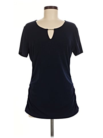 New York & Company Short Sleeve T-Shirt (view 1)