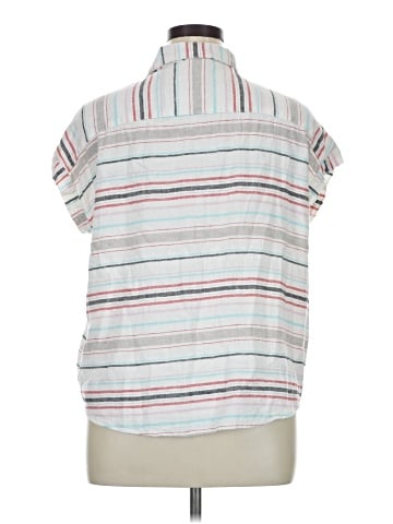 Weatherproof Sleeveless Button-Down Shirt (view 2)