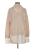 Brochu Walker Ivory Tan Wool Pullover Sweater Size XS - photo 1