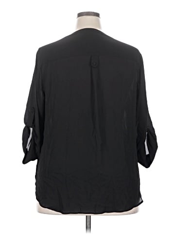 Torrid 3/4 Sleeve Blouse (view 2)