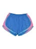 Nike 100% Polyester Color Block Blue Athletic Shorts Size L - photo 1